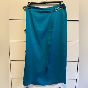 Anne Klein Teal Skirt